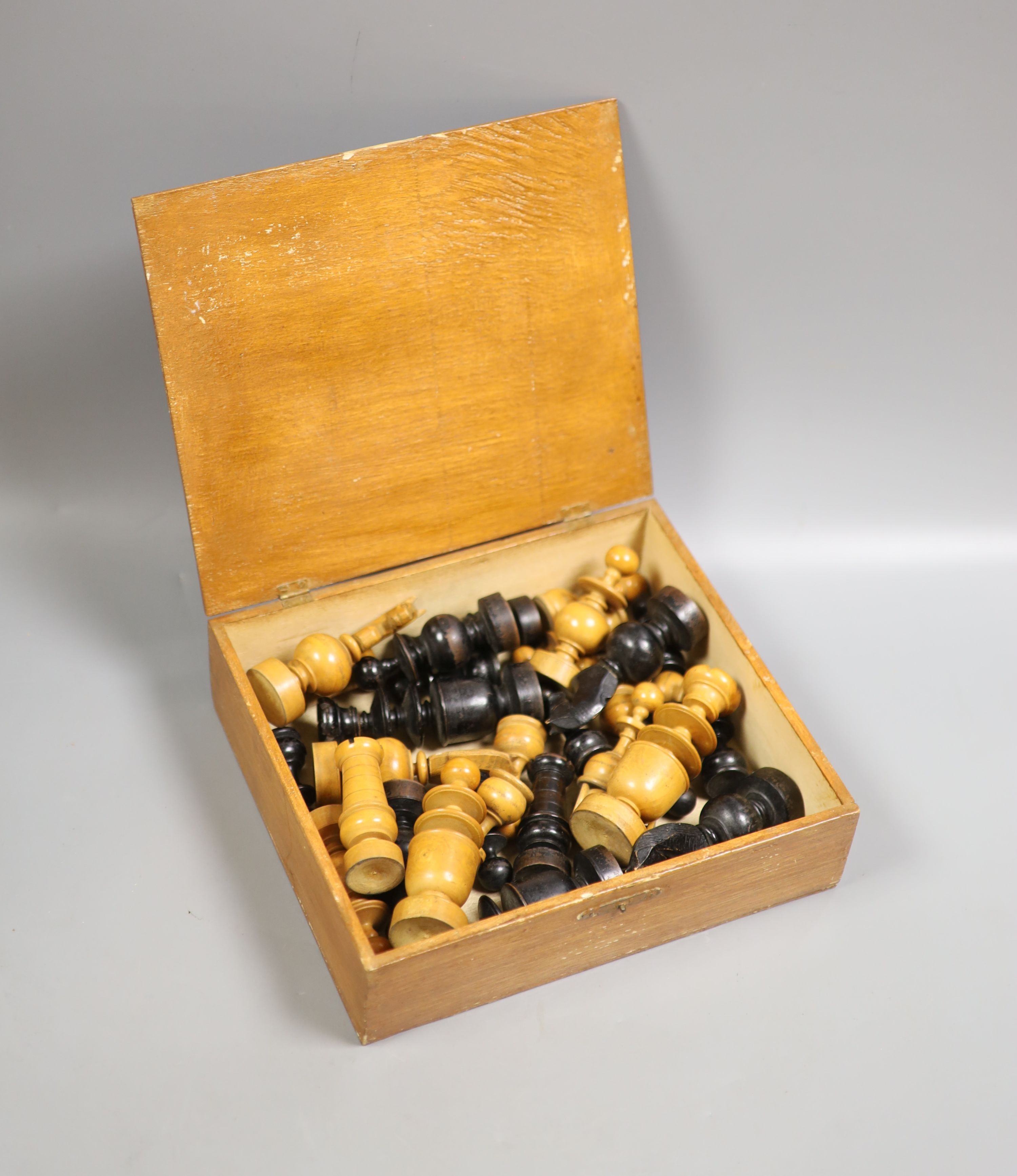 A Regency style chess set